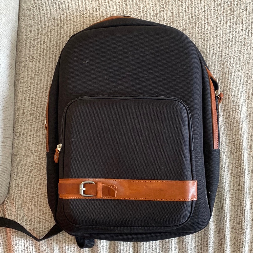 Hard shell Laptop Backpack Black